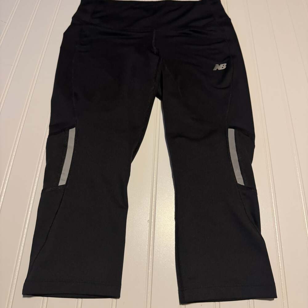 New Balance Women's Black Performance Running Capri Leggings
